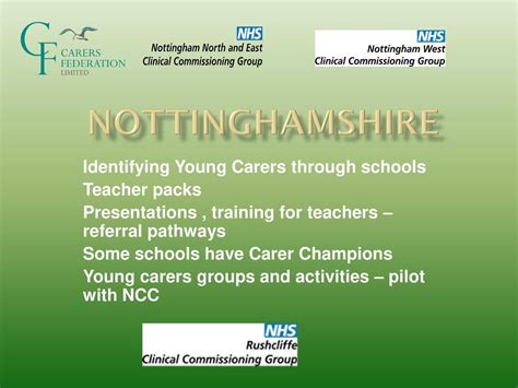 Supporting Carers In Nottingham City And Nottinghamshire Ppt Download