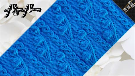 Tejido A Dos Agujas Knitting Patterns Alisson A Youtube