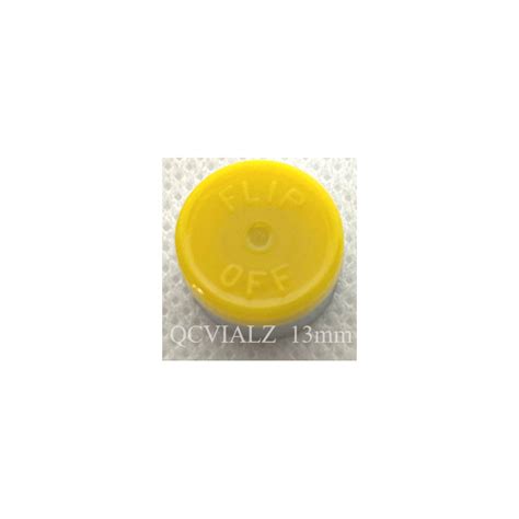 Yellow Mm Flip Off Vial Seals West Pharmaceutical Bag Of