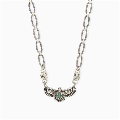 Collier Aquila Argent Aigle Porte Bonheur Virginie Berman