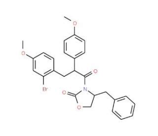 S 4 Benzyl 3 S 3 2 Bromo 4 Methoxyphenyl 2 4 Methoxyphenyl