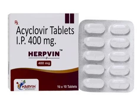 Acyclovir Mg Tab At Rs Stripe Aciclovir Tablet In Umred Id