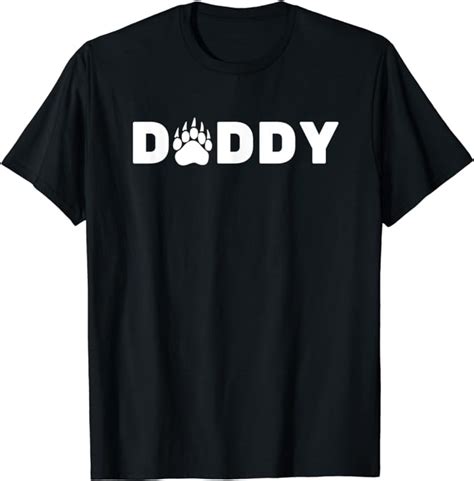 Mens Gay Daddy Bear T Shirt Funny Lgbt Gay Pride Shirt Amazon Co Uk Clothing