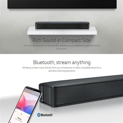 LG Bluetooth Soundbar, Audio, Soundbars, Speakers & Amplifiers on Carousell