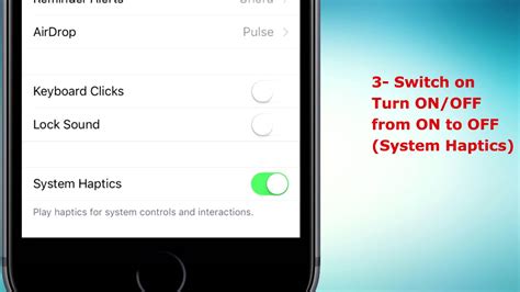 How To Disable Or Turn Off Haptics Feedback Vibration On Iphone Or