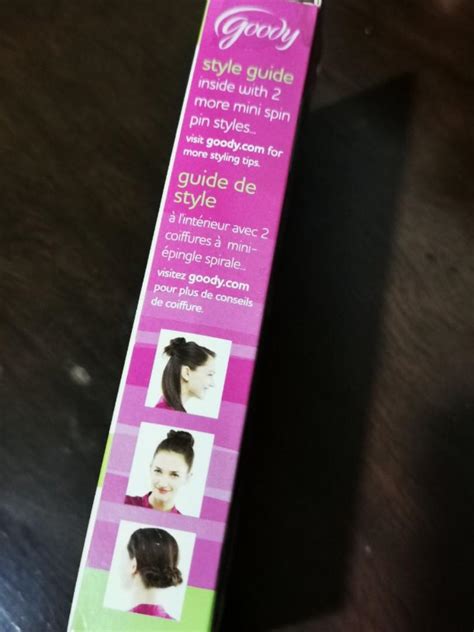 Goody Simple Styles Mini Spin Pin For Dark Hair Beauty Personal Care