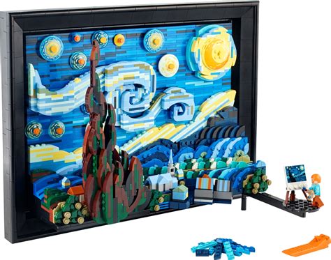 LEGO Vincent van Gogh – Hvězdná noc 21333 – 4 299 Kč