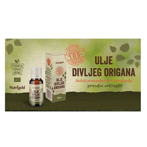 Bio Ulje Divljeg Origana 10 Ml Fitness Hr Webshop