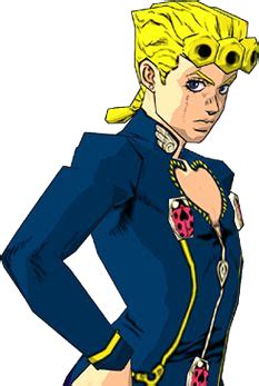 File PS2 Giorno Giovanna Render Png JoJo S Bizarre Encyclopedia