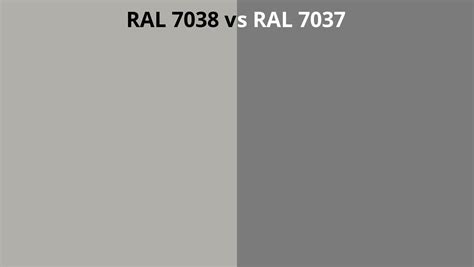 Ral 7038 Vs 7037 Ral Colour Chart Uk