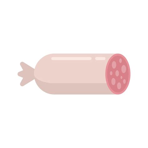 Premium Vector Hot Sausage Icon Flat Illustration Of Hot Sausage