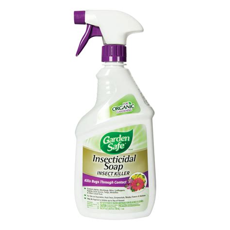 Garden Safe Insecticidal Soap Insect Killer Ready To Use 24 Oz