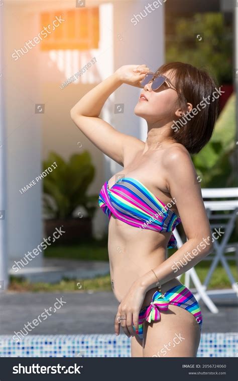 Sexy Woman Bikini Sunglass Fashion Sunglasses Stock Photo Shutterstock