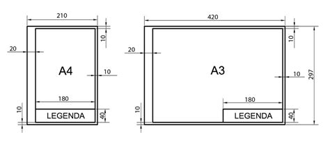 Margens Abnt Folha A4 - ao lado invenção intermitente margens folha a4 desenho tecnico ...