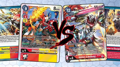 Xros Heart Vs Jesmon Digimon TCG BT10 YouTube