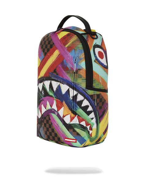 Buy Sprayground Sharks In Paint Dlxsv Backpack Online In Kuwait The