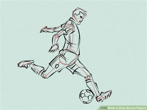 4 Ways To Draw Soccer Players Wikihow