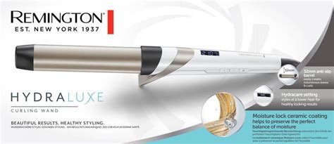 NÁVOD K OBSLUZE Kulma Remington HYDRAluxe CI89H1 bílá | Databáze PDF ...