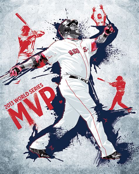 David Ortiz World Series MVP on Behance