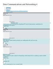 Midterm Quiz Docx Data Communications And Networking Dashboard