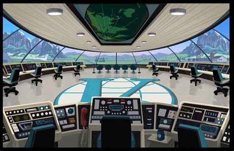 Venture Compound Control Room In Denny Finckes Venture Bros