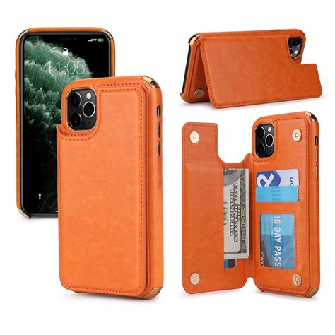 Dteck Wallet Case For iPhone 11 Pro Max 6.5 inch 2019, Slim Shockproof ...