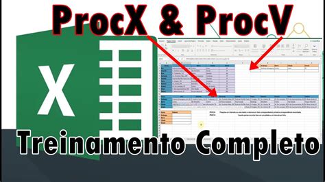 Como Fazer PROCX E PROCV De Maneira Eficiente Planilha E Treinamento