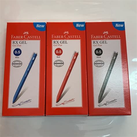 Faber Castell Rx Gel Pen Pc Shopee Malaysia