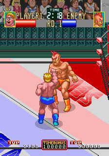 Screenshot Of Wrestle War Arcade 1989 MobyGames