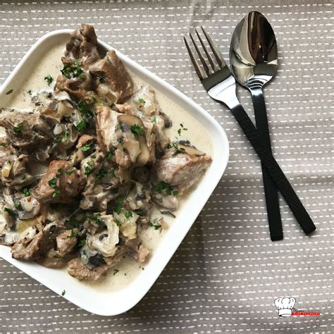 Sauté de Veau Crème de Champignons Recette Cookeo Mimi Cuisine