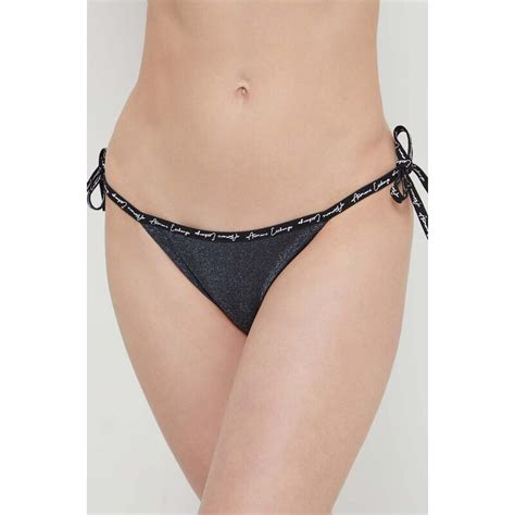 Armani Exchange Slip Da Bikini Colore Nero Stileo It