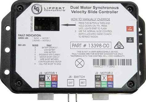 Lippert Replacement Controller V Sync Ii Assembly For In Wall Slide Out