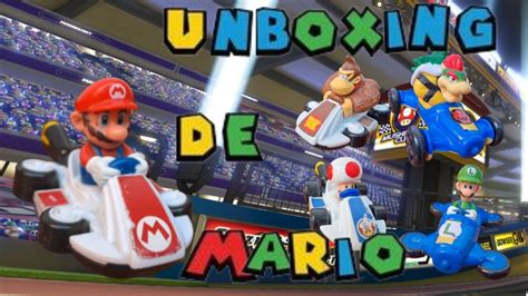 Unboxing De Mario Kart Luigi Bowser Toad Y Donkey Kong Youtube