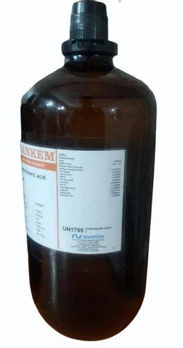 Rankem Hydrochloric Acid Ar Grade For Laboratory Liquid At