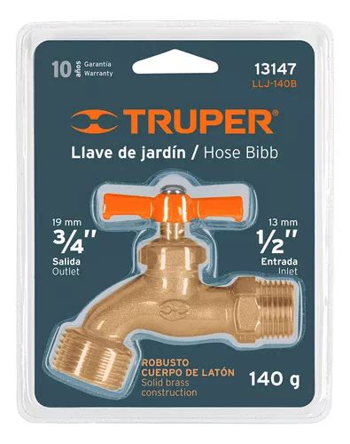 Llave Terminal Para Jard N En Blister Marca Truper Mercadolibre