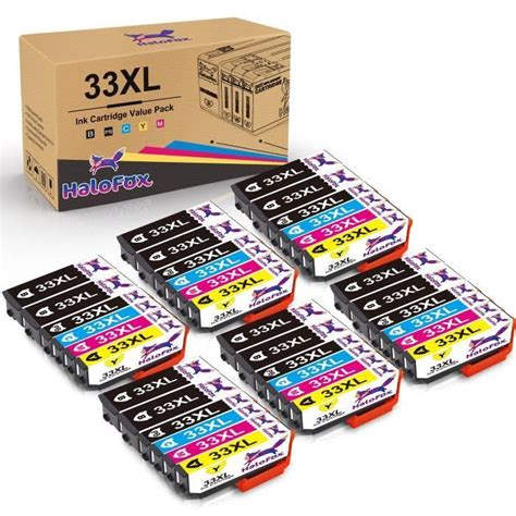 Halofox Pack Compatible Epson Xl T T T T T