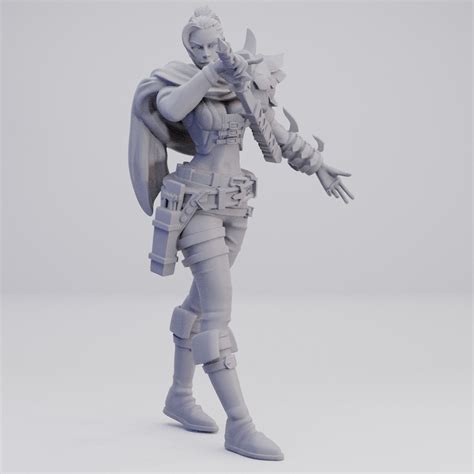 Hot Goblin 女性暗殺者 ミニチュア ホットゴブリン ローグ短剣