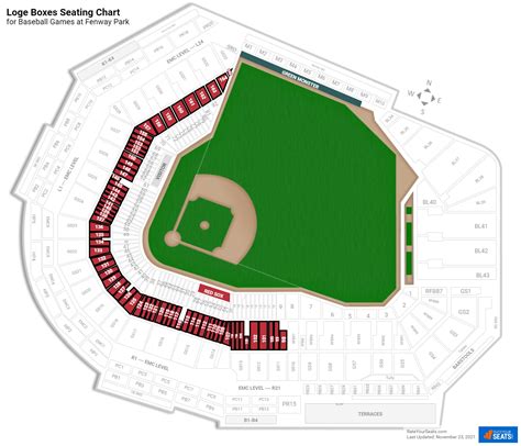 Fenway Park Seating Chart With Rows And Seat Numbers – Two Birds Home