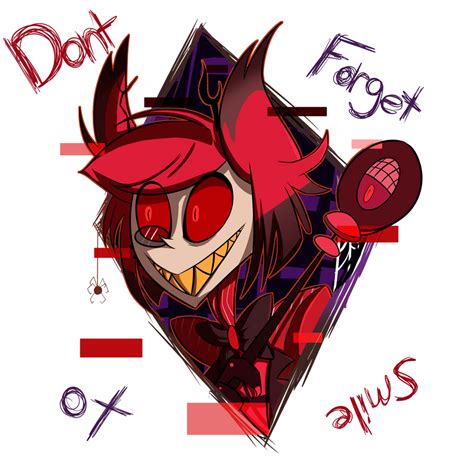 Alastor - Don't Forget To Smile by Kirby1200 on DeviantArt