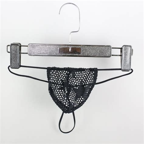 Sexy Men Gay Underwear U Convex Jockstrap Mesh Hollow Out Low Rise G Strings Sexy Thongs