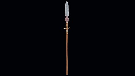 Ancient Stone Spear | CGTrader