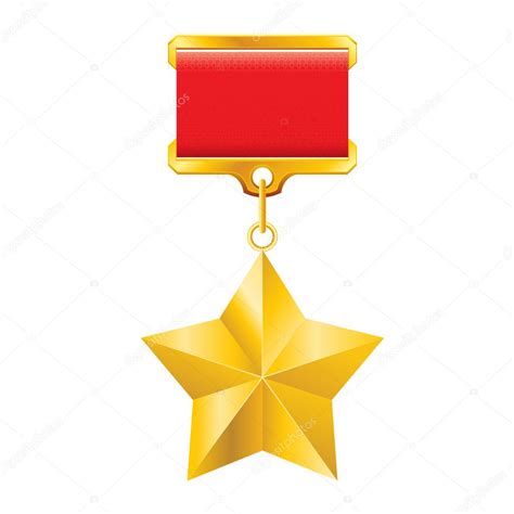 Gold Star Award Stock Vector Image By Dvargg