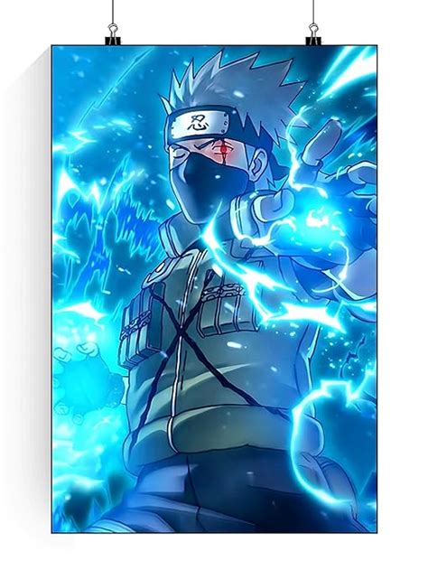 Times Comic Kakashi Poster Kakashi Hatake Rasengan Poster Kakashi