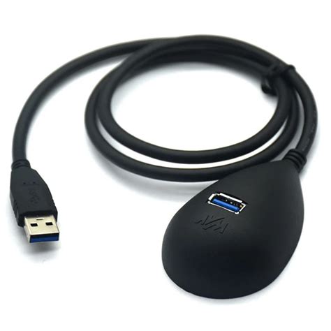 Cable Usb 3 0 De Alta Velocidad De 5gbps Base De Extensión De Datos Inalámbrica Macho A Hembra