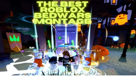 THE BEST ROBLOX BEDWARS MONTAGE EVER YouTube