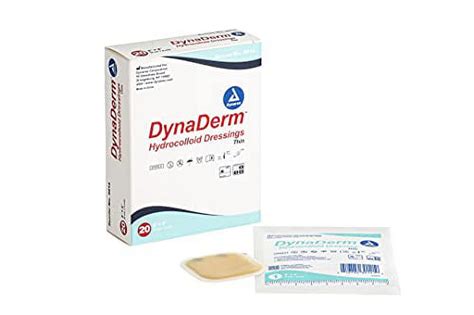 Dynarex Dynaderm Hydrocolloid Dressings Sterile Moist Bandages Used