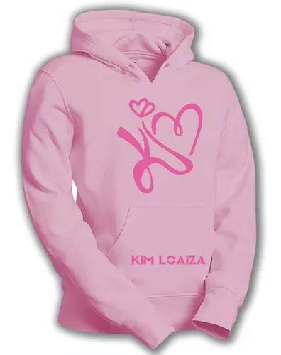 Sudadera Con Gorro De Kimberly Loaiza Logo Rosa En Venta En Ecatepec De