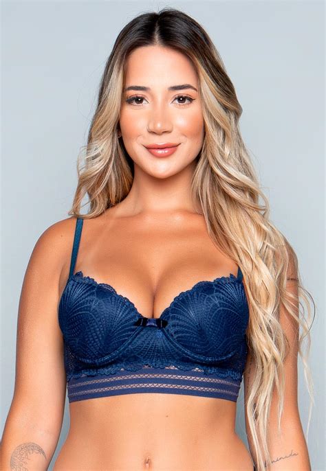 Comprar Suti Lingerie Bojo Renda E El Stico A Partir De R Serra E Mar Modas