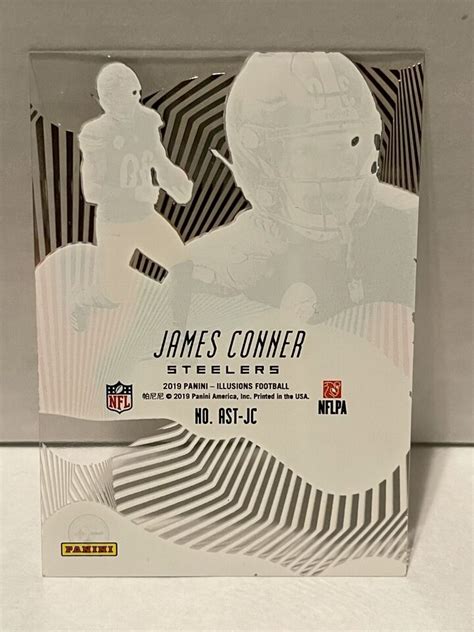 2019 Panini Illusions Football Astounding Insert James Conner AST JC