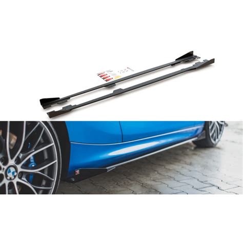 Maxton Design Sports Durabilité Rajouts Des Bas De Caisse Flaps BMW 1